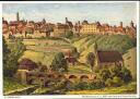 Ansichtskarte - Rothenburg ob der Tauber - Doppelpeilbrücke