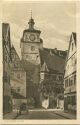 Postkarte - Rothenburg - Weisser Turm