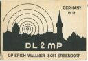 QSL - QTH - Funkkarte - DL2MP - Erbendorf