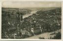Passau vom Oberhaus aus - Foto-AK 30er Jahre