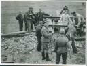 Baltikum - Foto - Radviliskis Juli 1941 - Auswechseln einer Weiche