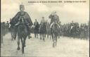 Postkarte - Avnement du roi Albert 23 dcembre 1909 - Le Cortge en cours de route