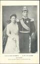 Postkarte - S. M. la Reine Elisabeth - et S. M. le Roi Albert - 1909