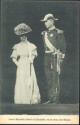 Postkarte - Leurs Majests Albert et Elisabeth - roi et reine des Belges