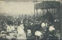 Postkarte - Funrailles du roi leopold II - 22 dcembre 1909 - Le char funbre quittant le palais