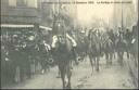 Postkarte - Avenement du roi Albert 23 dcembre 1909 - Le Cortge en cours de route