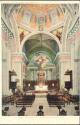 Postkarte - Cuba - Havana - Interior of Cathedral 1904