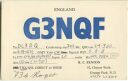QSL - QTH - Funkkarte - G3NQF - Great Britain