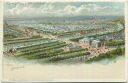 Postkarte - Paris - Exposition Universelle de 1900 - carte ajoure - Vue gnrale