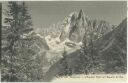 Postkarte - Chamonix - L'Aiguille Verte