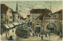 Postkarte - Mülhausen im Elsass (Mulhouse) - Jungentor
