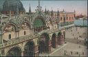Ansichtskarte - Venezia Facciata della Basilica vista dalla Torre dell'Orologio