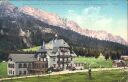 AK - Karerpasshotel an der Dolomitenstrasse gegen Latemargruppe