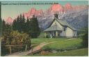 Postkarte - Cappella sul Passo di Costalunga
