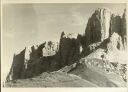 Sella - Nordseite 1935 - Foto 8cm x 11cm
