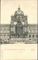 Ansichtskarte - Wien - Maria Theresien-Monument und Hofmuseum