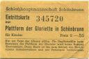 Schloßhauptmannschaft Schönbrunn - Eintrittskarte