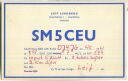QSL - Funkkarte - SM5CEU - Sweden - Linköping - 1961