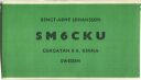 QSL - Funkkarte - SM6CKU - Sweden - Kinna - 1964