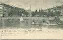 Postkarte - Genve-Genf - Place des Alpes ca. 1905