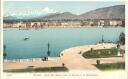 Geneve - Quai des Eaux vives le Saleve et le Montblanc ca. 1900