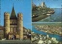 Ansichtskarte - Basel - Spalentor - Rheinhafen