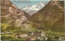 Postkarte - Grindelwald - Hotel Bär und Viescherhörner