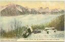 Postkarte - Les Alpes deSavoie - mer de brouillard