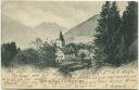 Postkarte - Eglise du Spey et la Dent du Midi