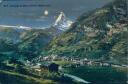 Zermatt mit Matterhorn - Ansichtskarte