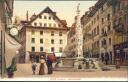 Postkarte - Luzern - Weinmarkt