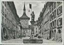 Ansichtskarte - Schweiz - Stadt Bern - Kramgasse mit Zeitglockenturm
