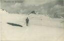 Postkarte - Winterbild vom Berninapass