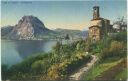 Postkarte - Lago di Lugano - Castagnola - Chiesa