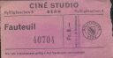 Bern - Cine Studio - Kinokarte