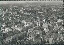 Ansichtskarte - Schweiz - Stadt  Basel Thiersteinerallee mit Heiliggeistkirche - Luftaufnahme