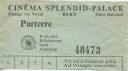 Cinema Splendid-Palace Bern - Passage von Werdt - Eintrittskarte