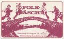 Folk-Fäscht Laufenburg 1979 - Eintrittskarte