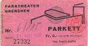 Parktheater Grenchen - Eintrittskarte 1959