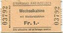 Rheinfelden - Strandbad - Eintrittskarte