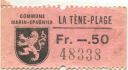 Commune Marin-Epagnier - La Tene-Plage - Eintrittskarte