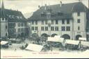 Postkarte - Thun - Rathausplatz und Rathaus