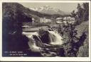 Postkarte - St. Moritz - Innfall - See und St. Moritz-Bad