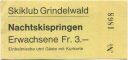Grindelwald - Skiklub Grindelwald - Nachtskispringen - Eintrittskarte