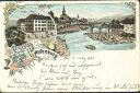 Postkarte - Laufenburg/Baden - Hotel zur Post - 