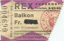 Burgdorf - Rex - Kinokarte