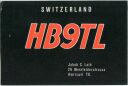 QSL - Funkkarte - HB9TL