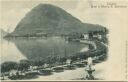 Postkarte - Lugano - Quai e Monte S. Salvatore ca. 1900