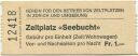 Zürich - Zeltplatz "Seebucht" - Gebühr pro Einheit