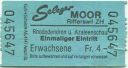 Rifferswil - Seleger Moor - Rhododendron + Azaleenschau - Eintrittskarte